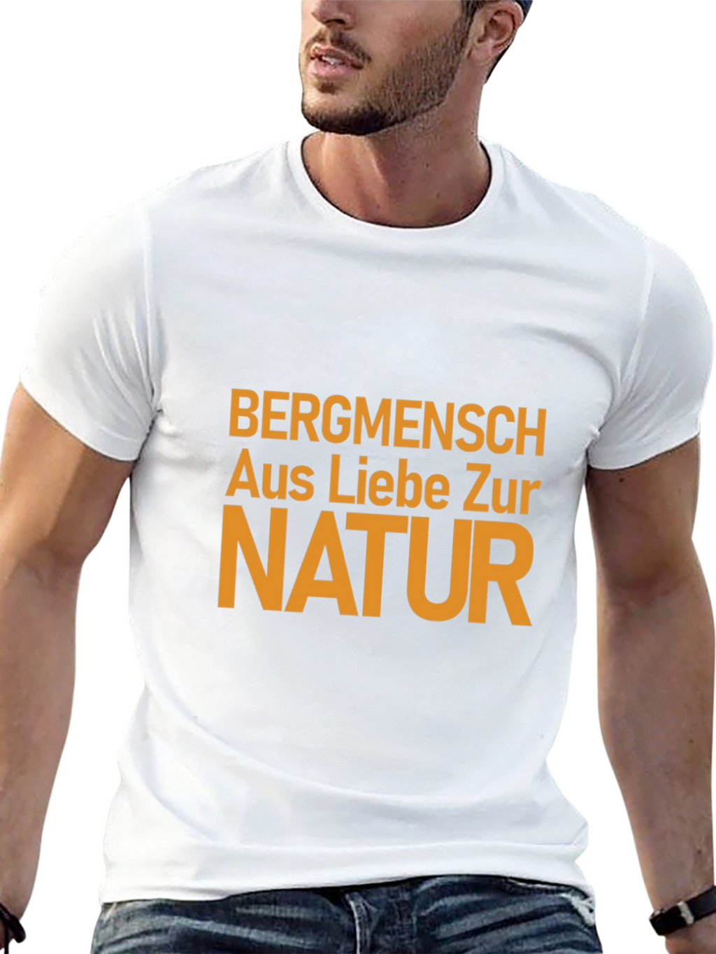 Bergmensch Nature Lover Black T-Shirt