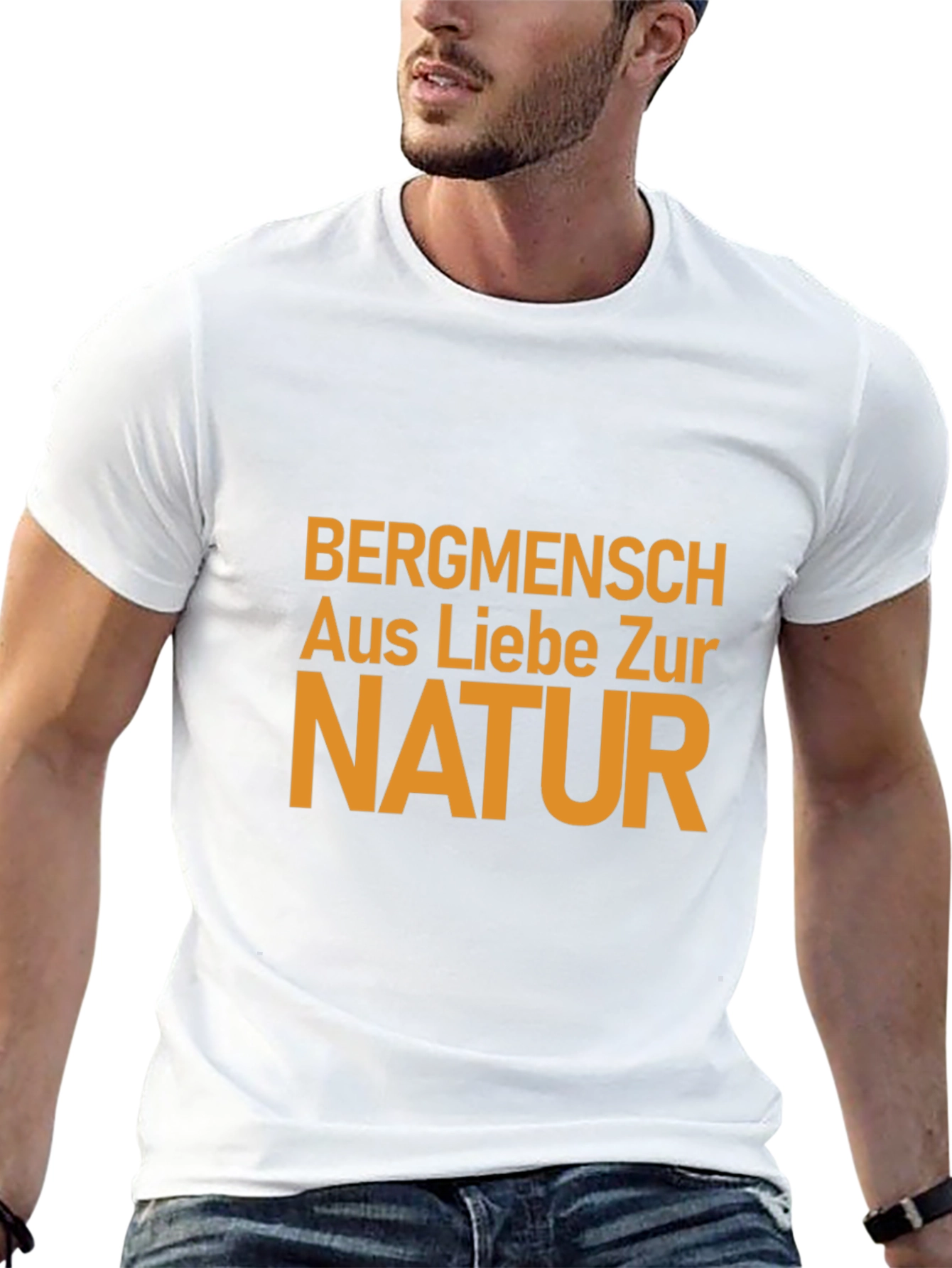 Bergmensch Nature Lover Black T-Shirt