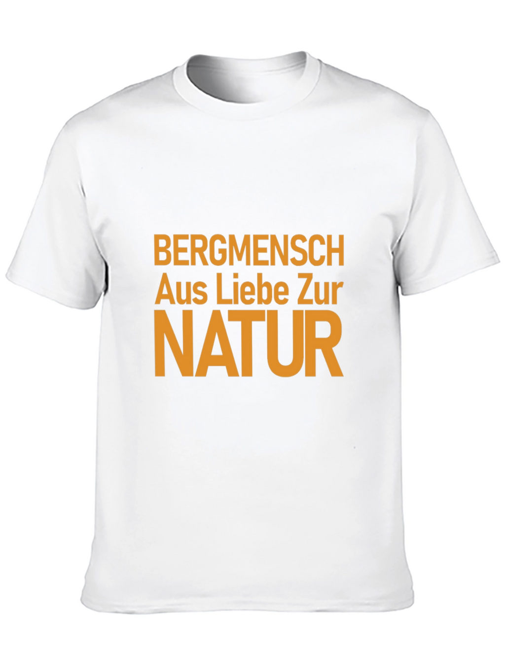 Bergmensch Nature Lover Black T-Shirt