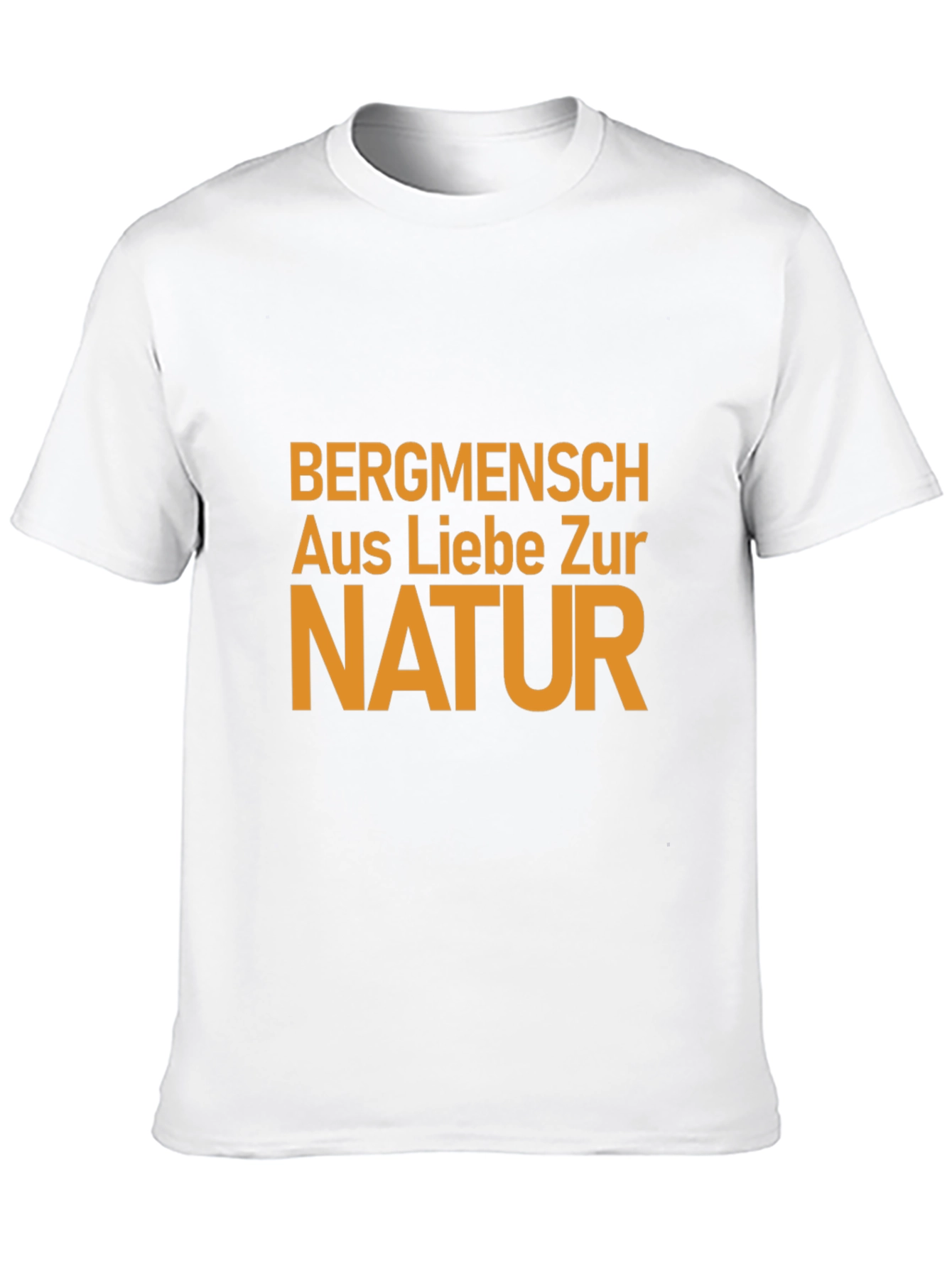 Bergmensch Nature Lover Black T-Shirt