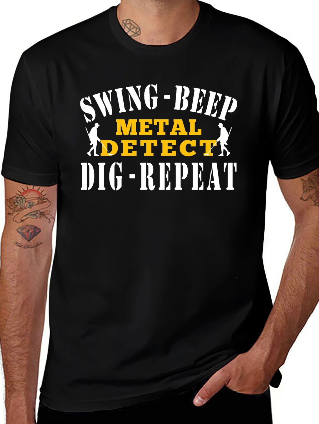 Swing-Beep Metal Detect T-Shirt