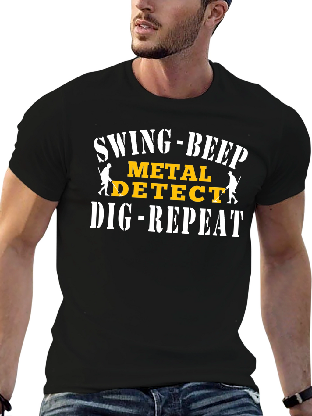Swing-Beep Metal Detect T-Shirt
