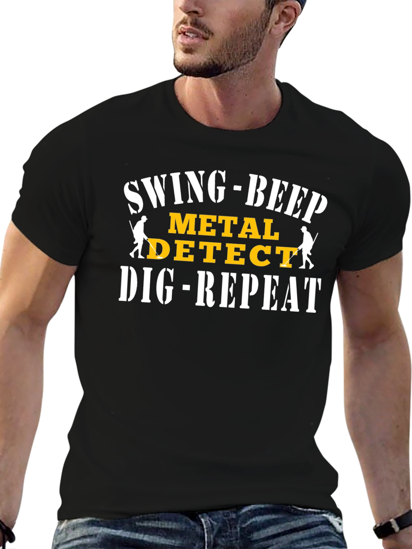 Swing-Beep Metal Detect T-Shirt