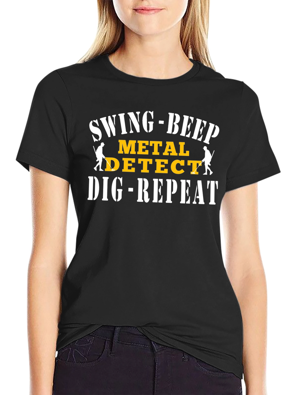 Swing-Beep Metal Detect T-Shirt