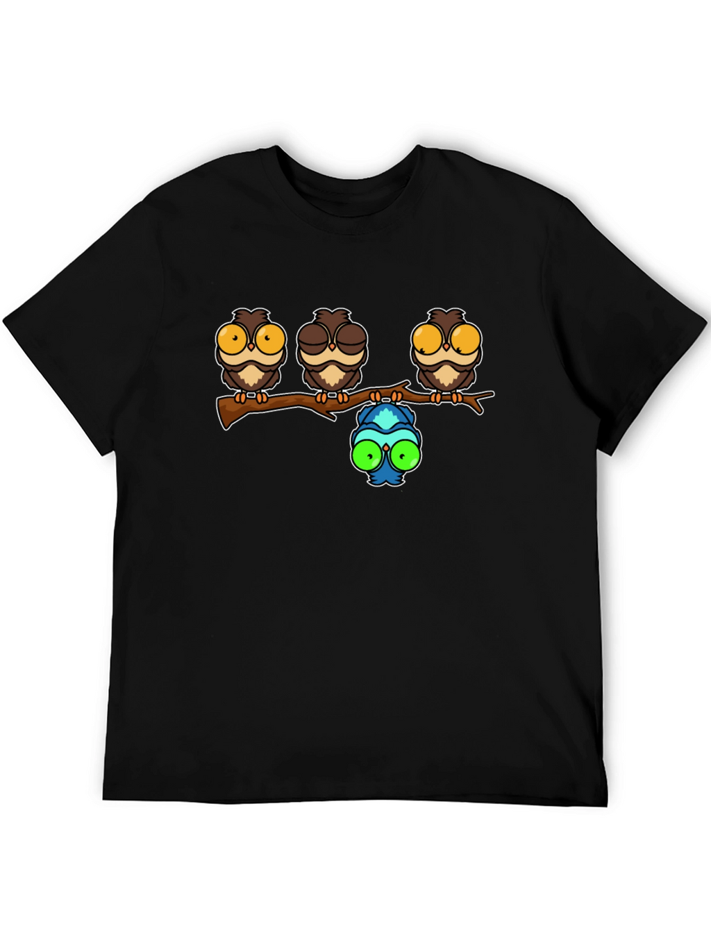 Funny Owl T-Shirt - Unique Humor Tee