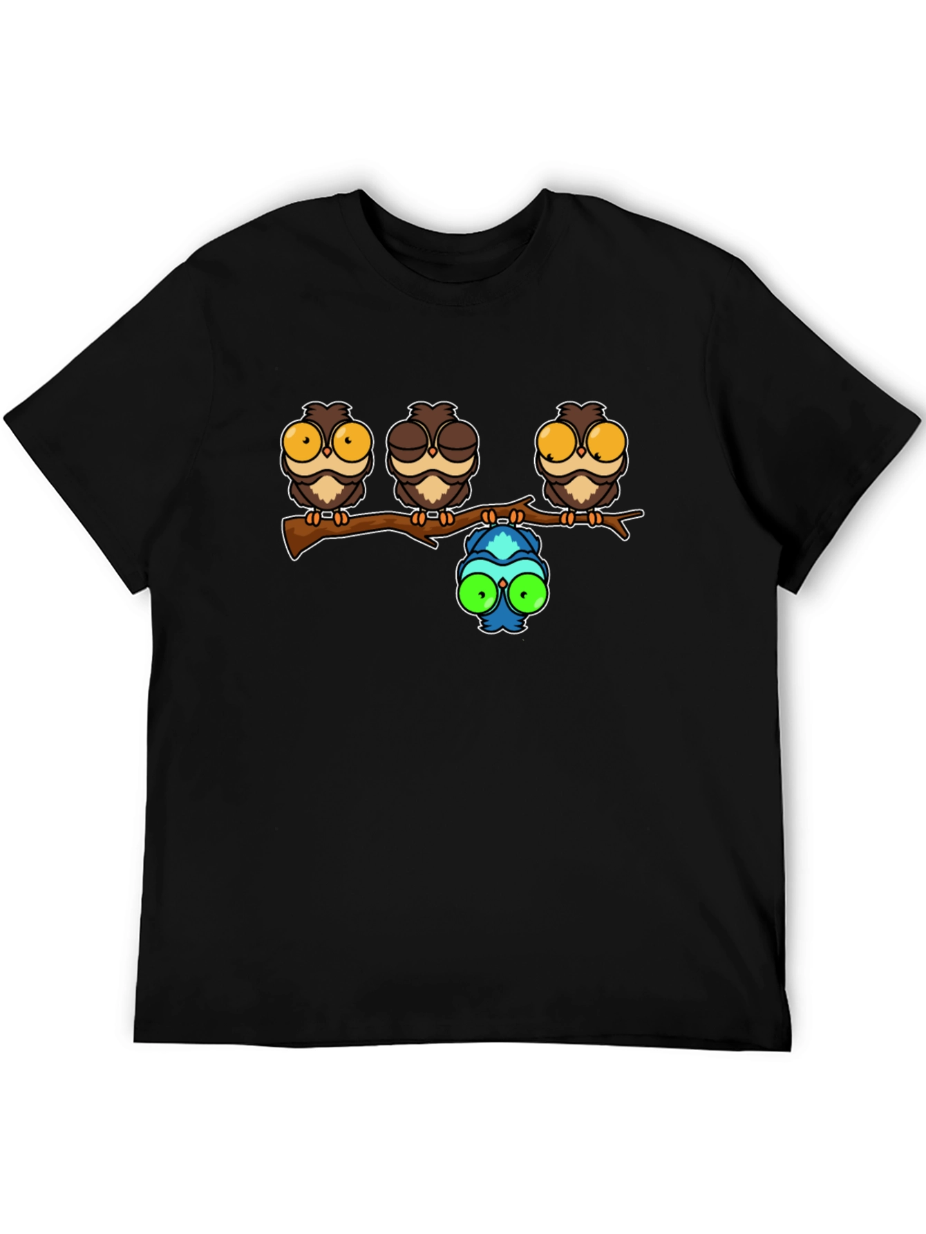 Funny Owl T-Shirt - Unique Humor Tee