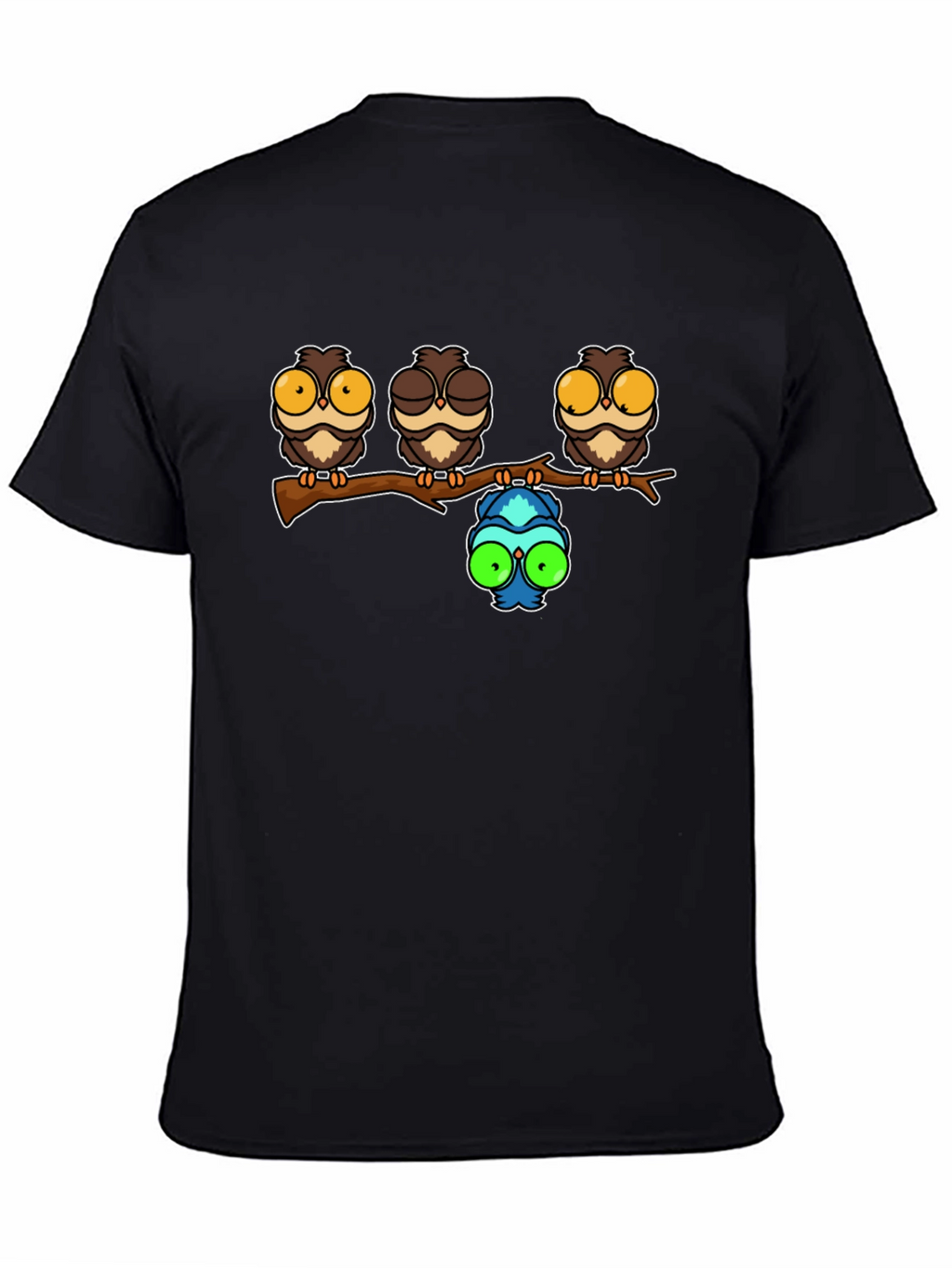Funny Owl T-Shirt - Unique Humor Tee