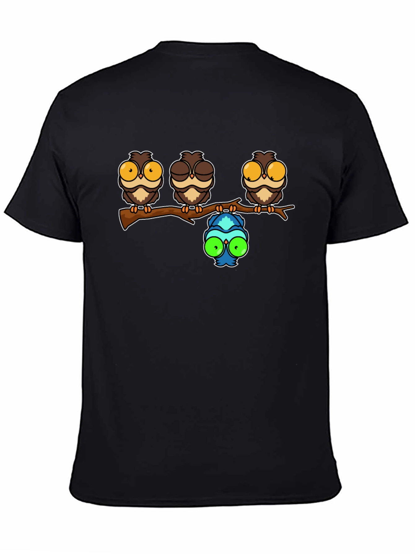 Funny Owl T-Shirt - Unique Humor Tee