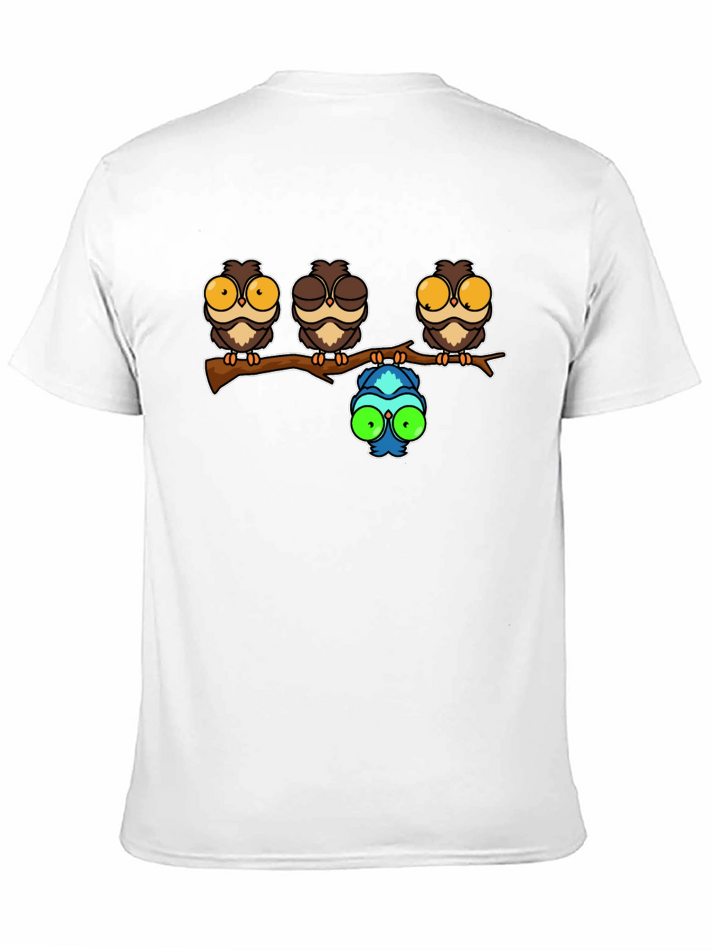 Funny Owl T-Shirt - Unique Humor Tee