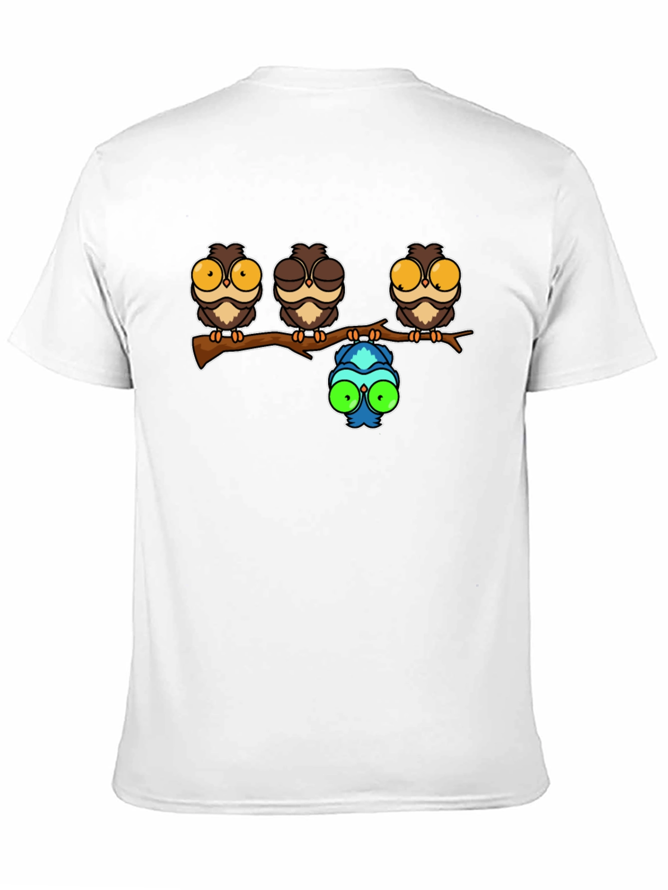 Funny Owl T-Shirt - Unique Humor Tee
