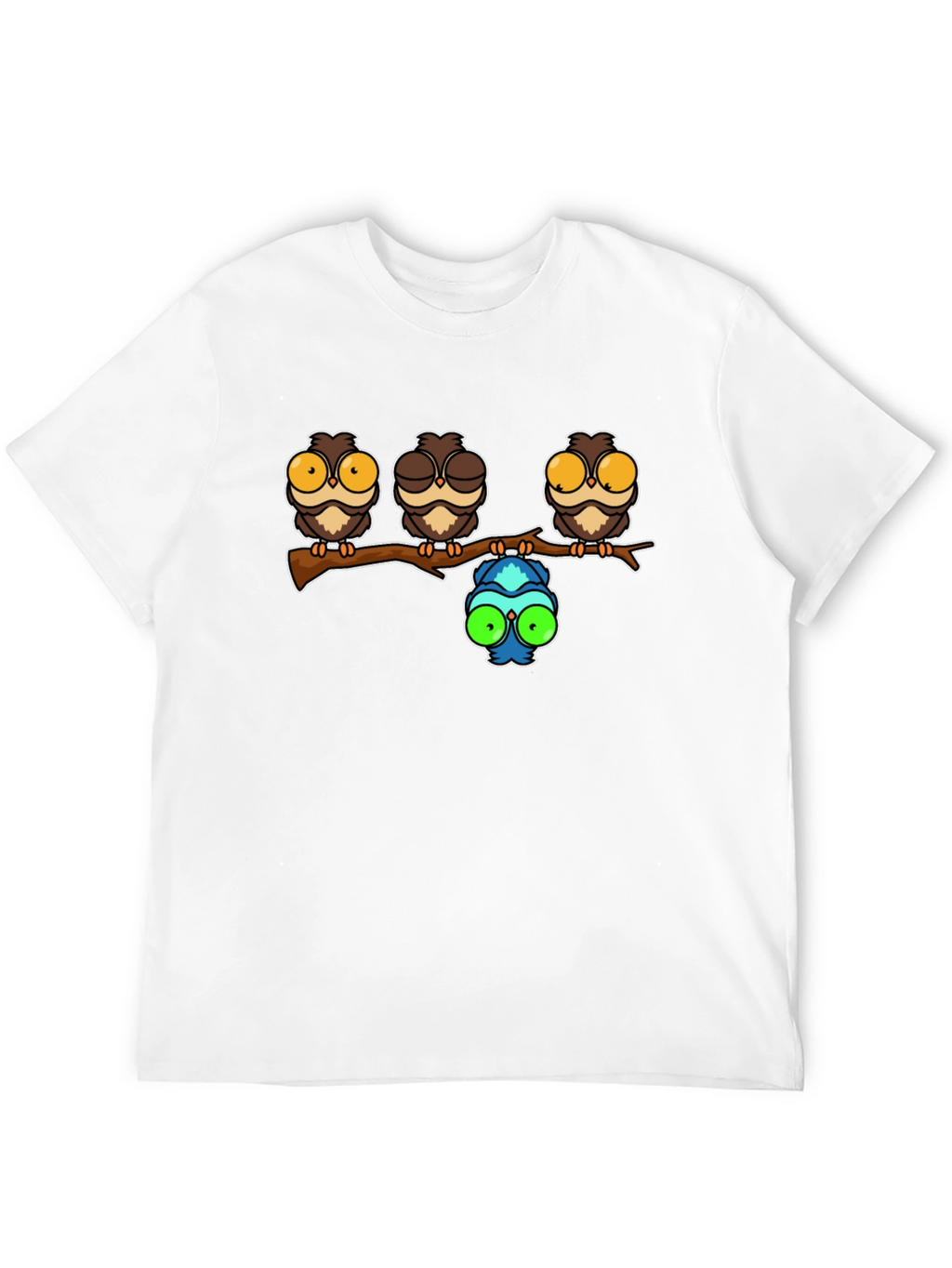 Funny Owl T-Shirt - Unique Humor Tee
