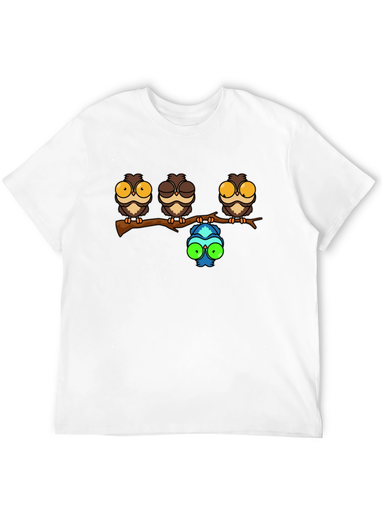 Funny Owl T-Shirt - Unique Humor Tee