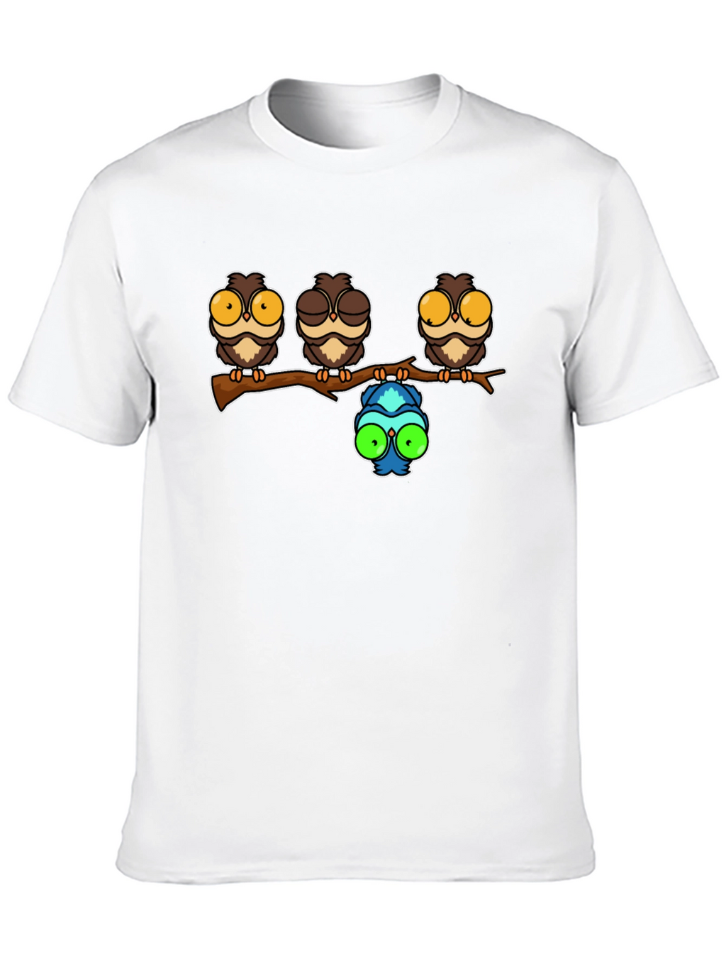 Funny Owl T-Shirt - Unique Humor Tee