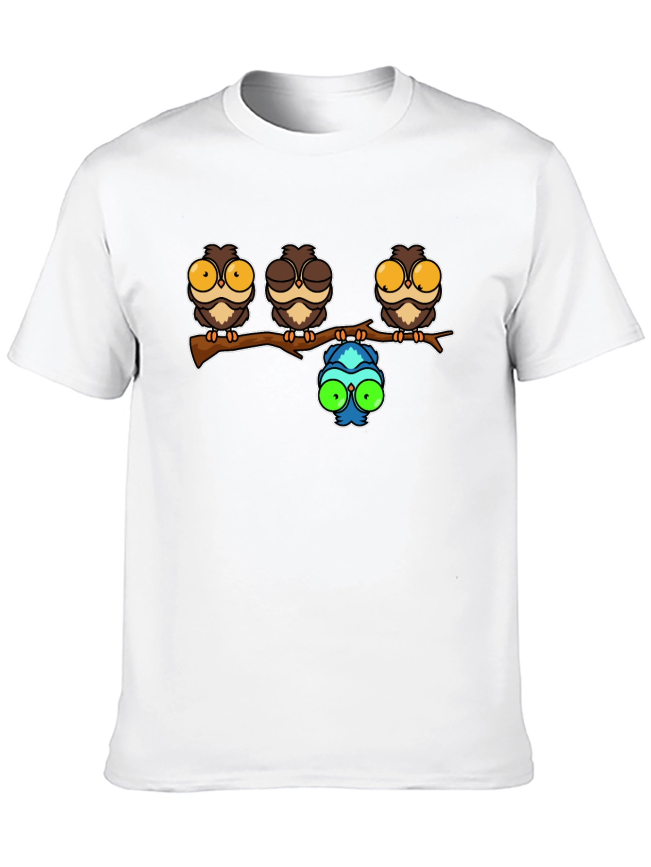 Funny Owl T-Shirt - Unique Humor Tee