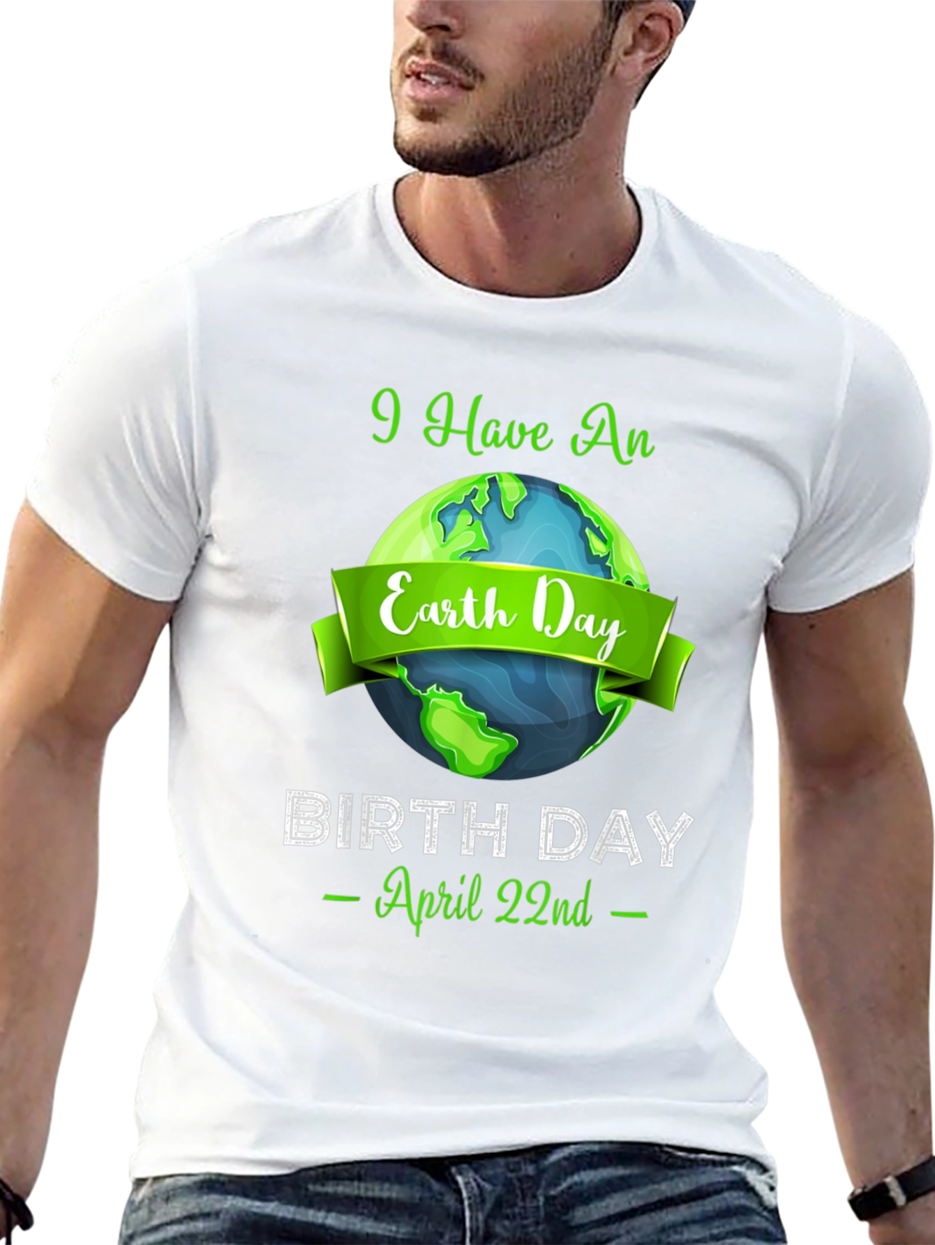 Earth Day Birthday T-Shirt - April 22nd