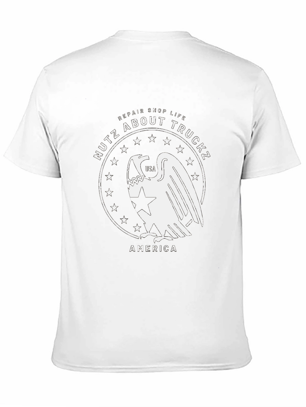 Nutz About Truckz USA T-Shirt