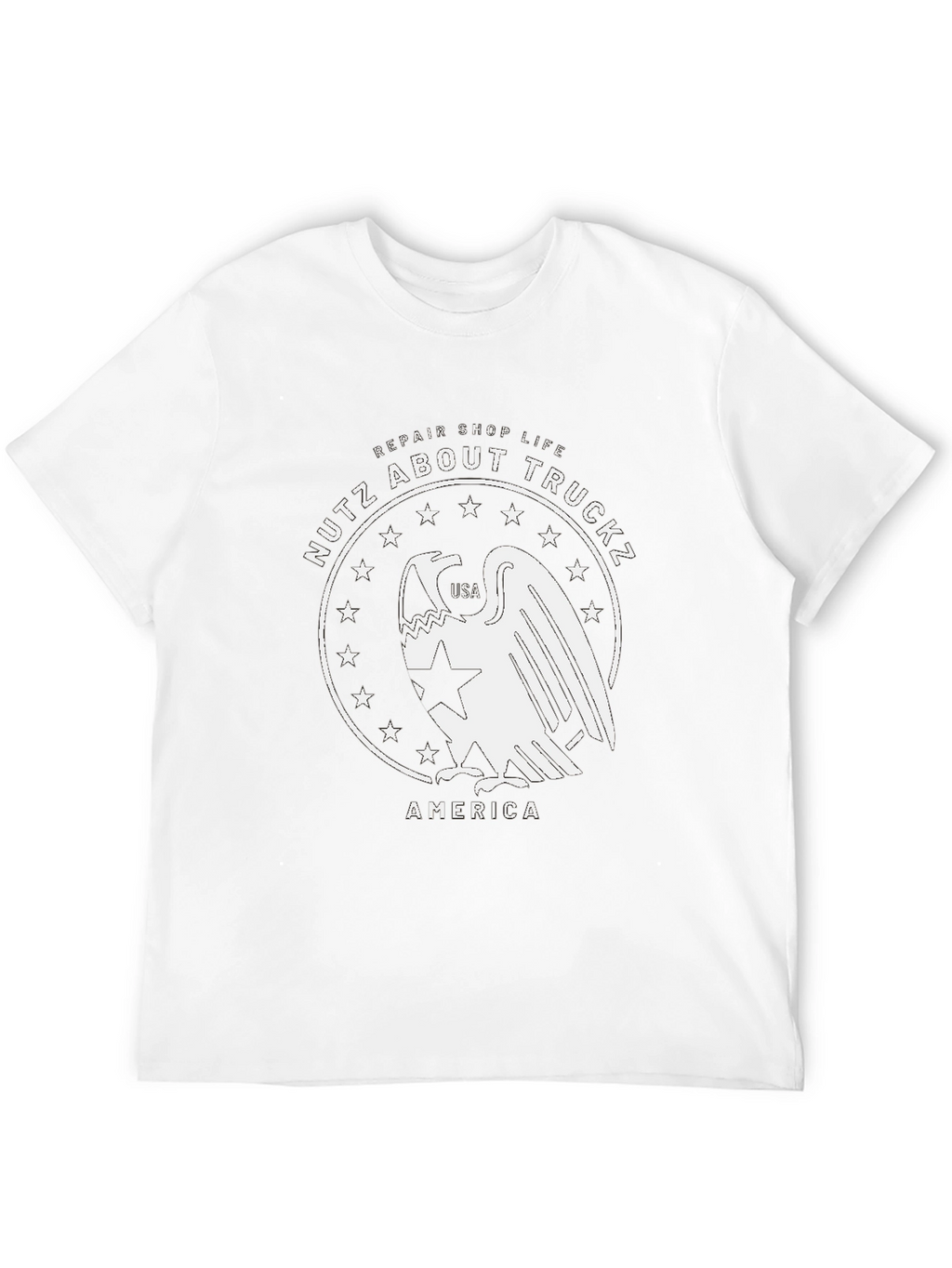 Nutz About Truckz USA T-Shirt