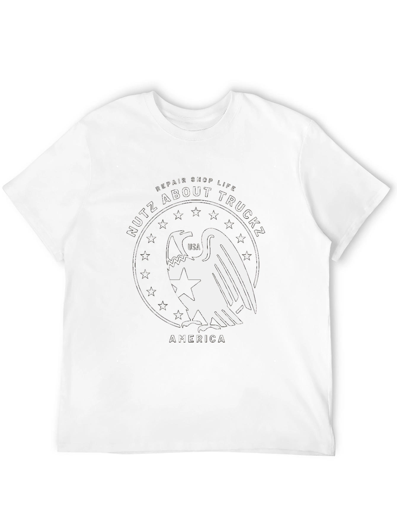Nutz About Truckz USA T-Shirt