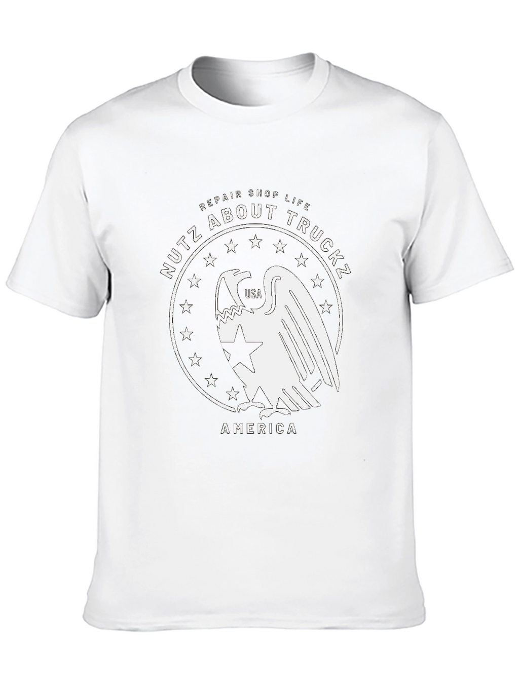Nutz About Truckz USA T-Shirt