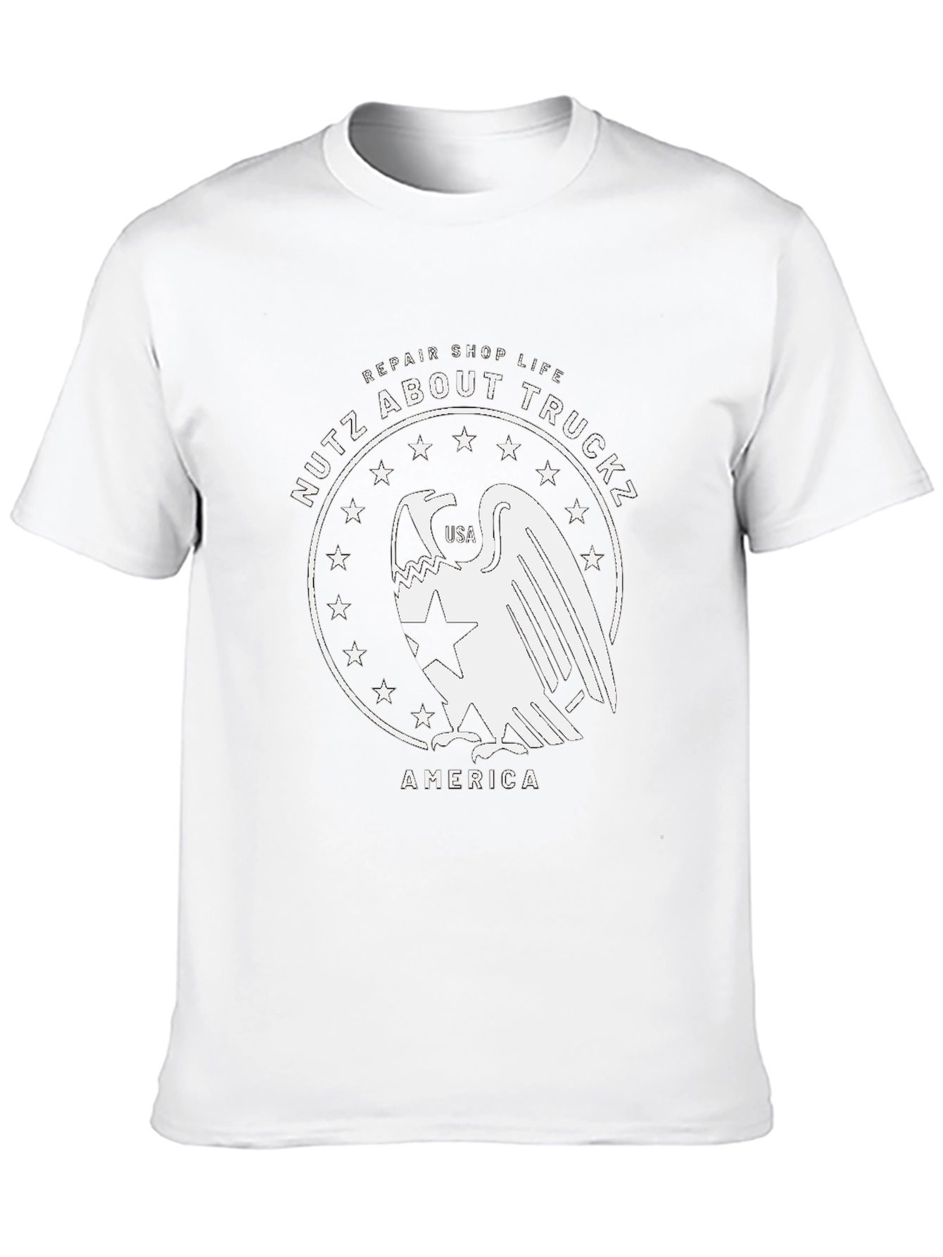 Nutz About Truckz USA T-Shirt