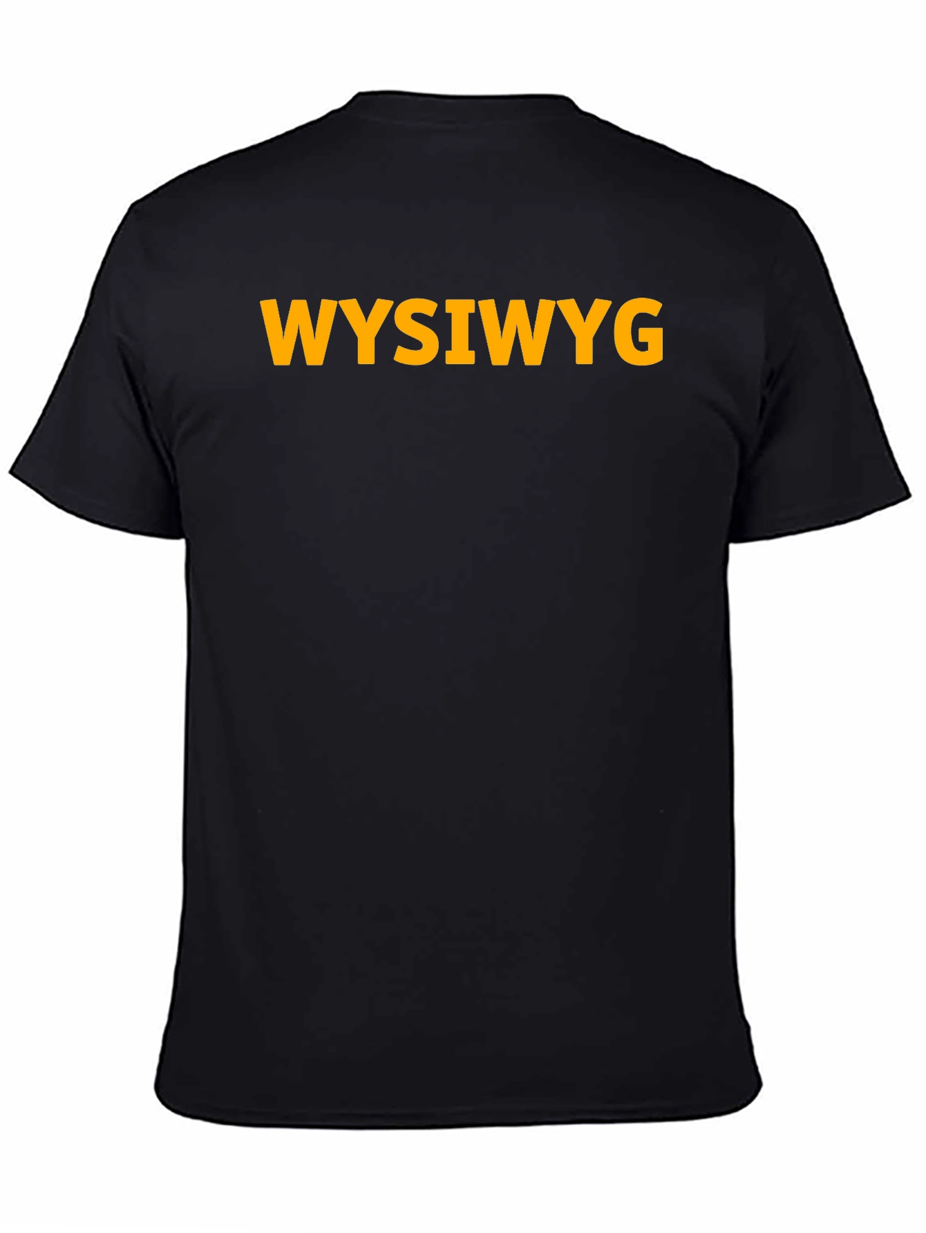 WYSIWYG Graphic T-Shirt - Black