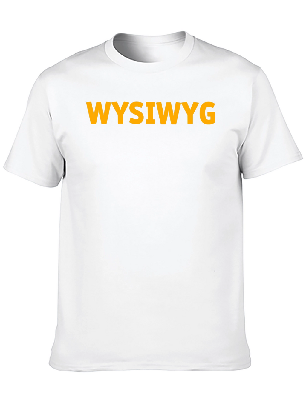 WYSIWYG Graphic T-Shirt - Black