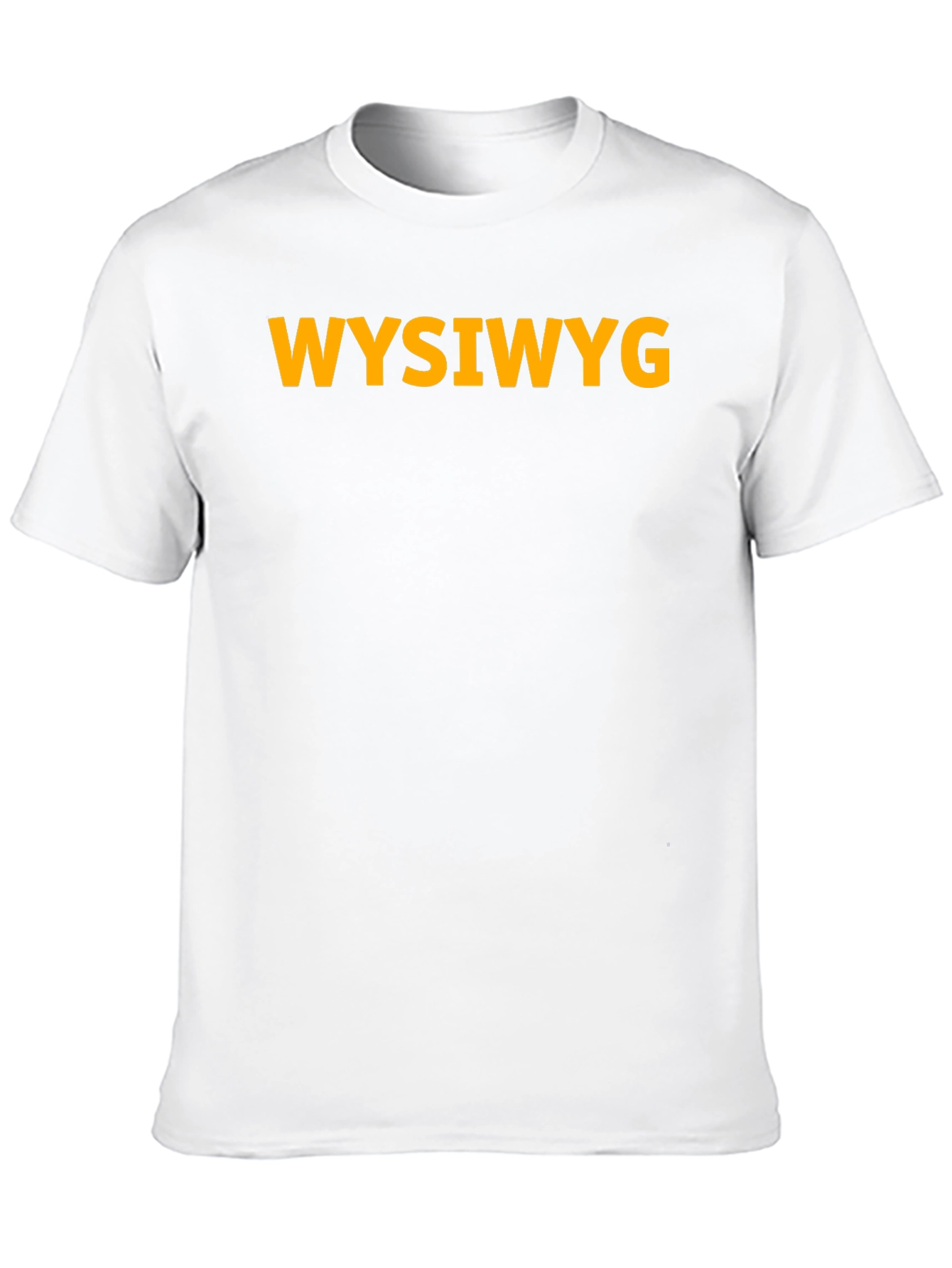 WYSIWYG Graphic T-Shirt - Black