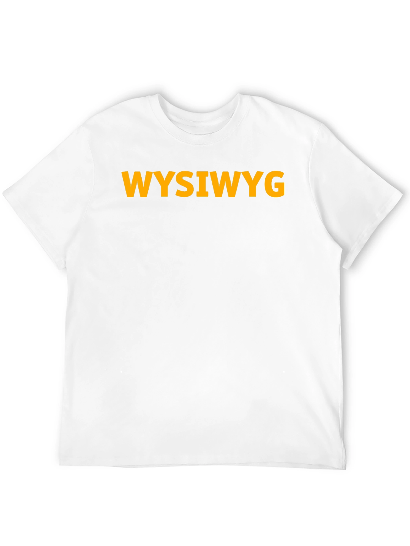WYSIWYG Graphic T-Shirt - Black