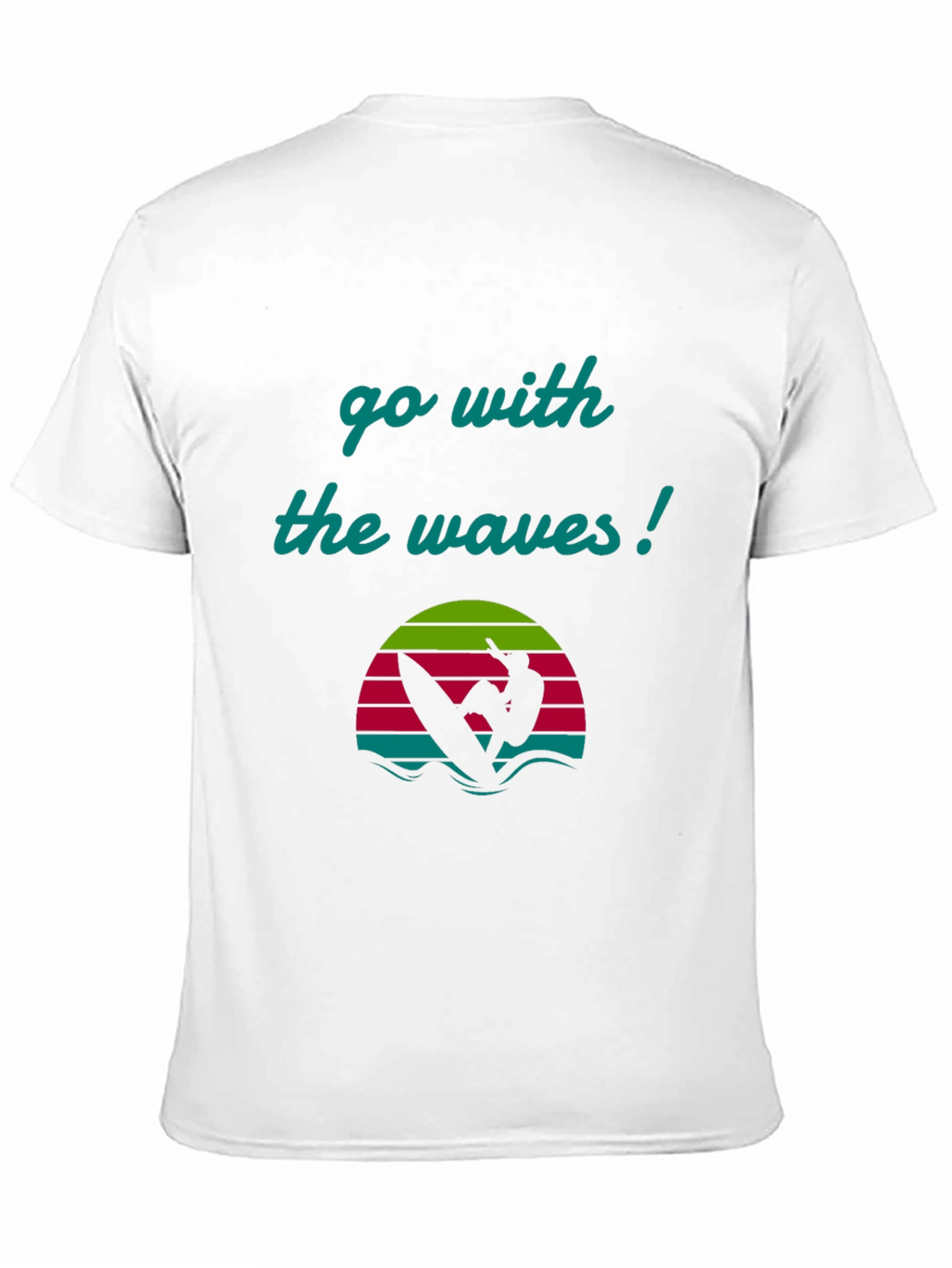 Go With The Waves Graphic Tee