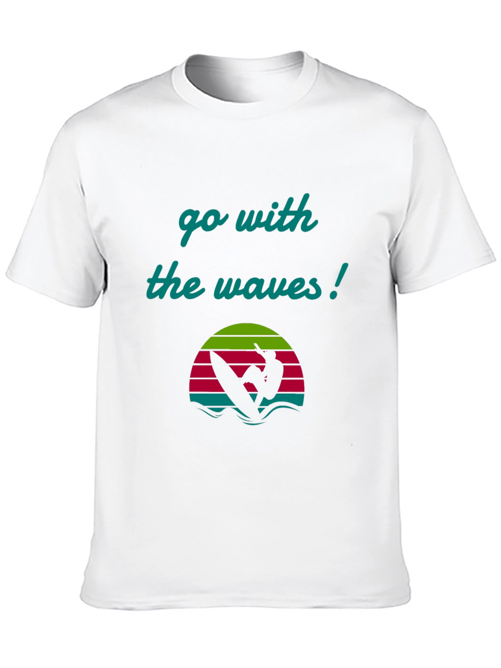 Go With The Waves Graphic Tee