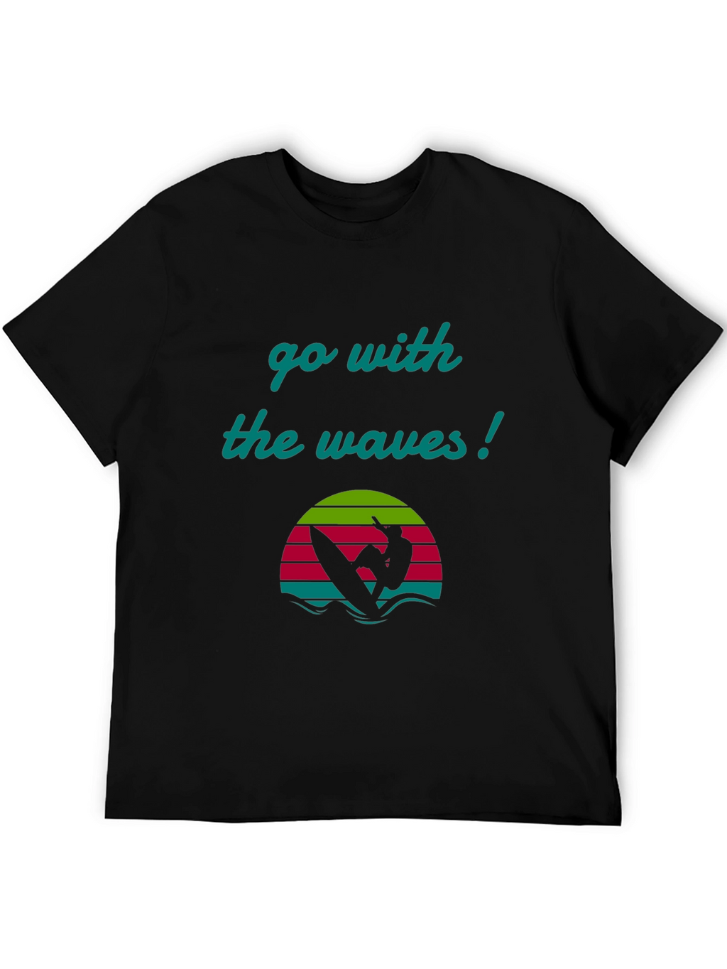 Go With The Waves Graphic Tee