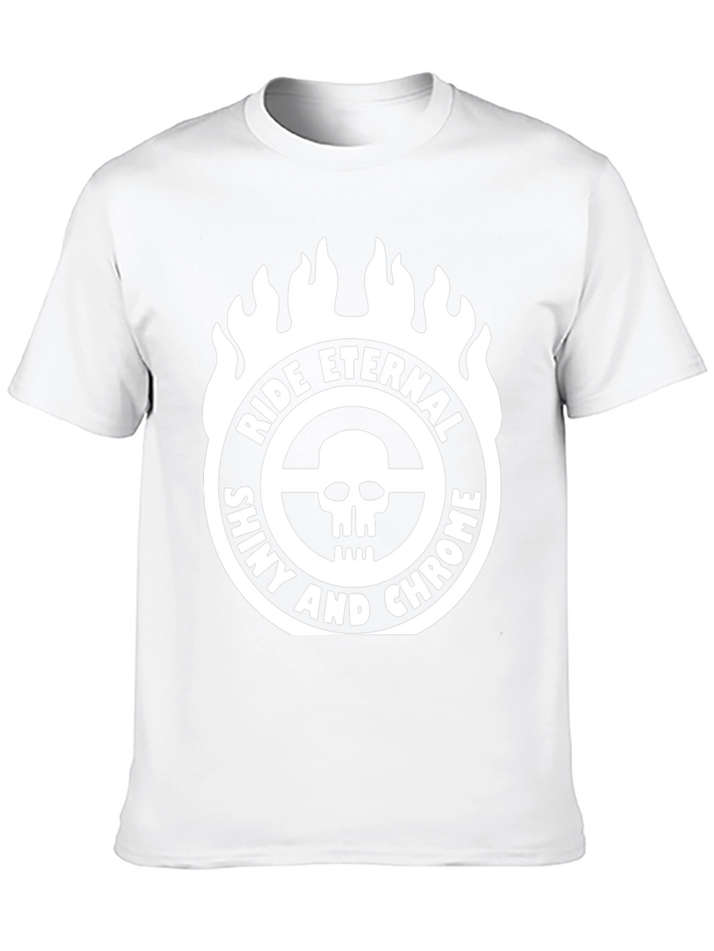 Ride Eternal Shiny and Chrome Black T-Shirt