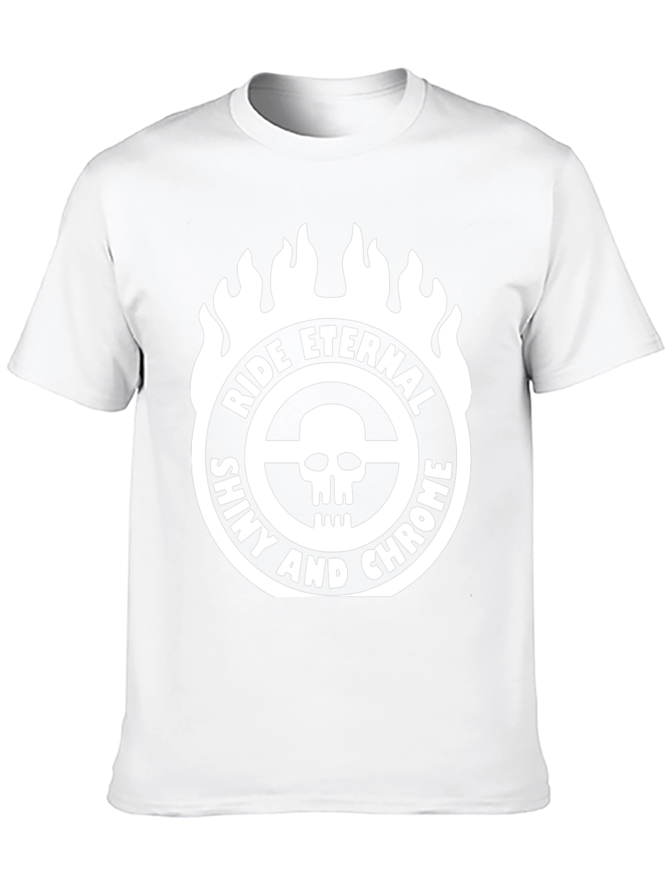 Ride Eternal Shiny and Chrome Black T-Shirt