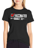 Vaccinated T-Shirt - Pro-Vaccine Awareness Tee