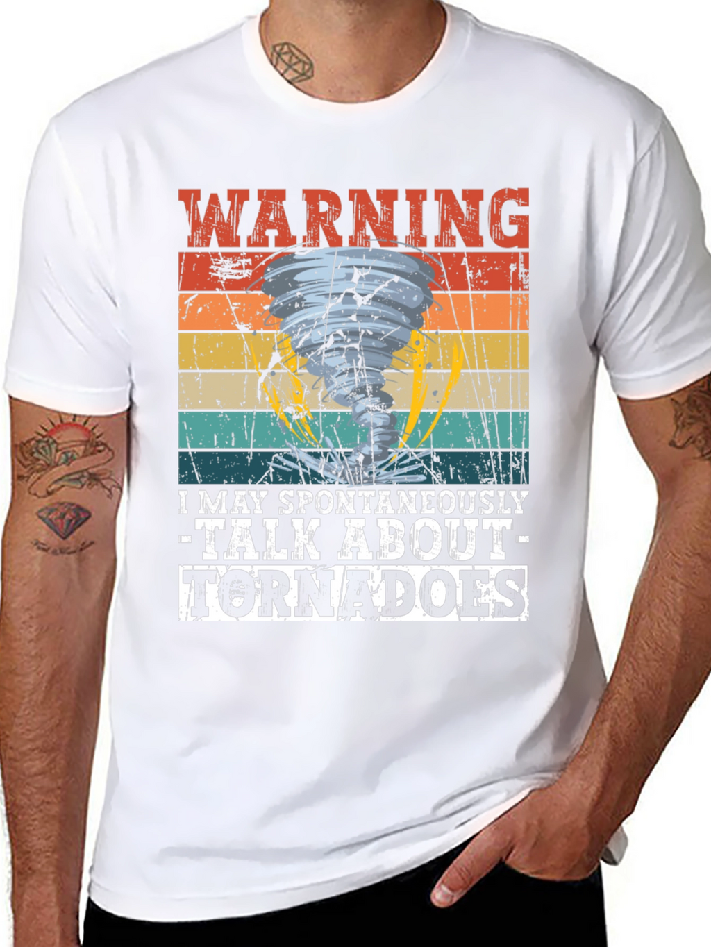Warning: May Spontaneously Talk About Tornadoes T-Shirt