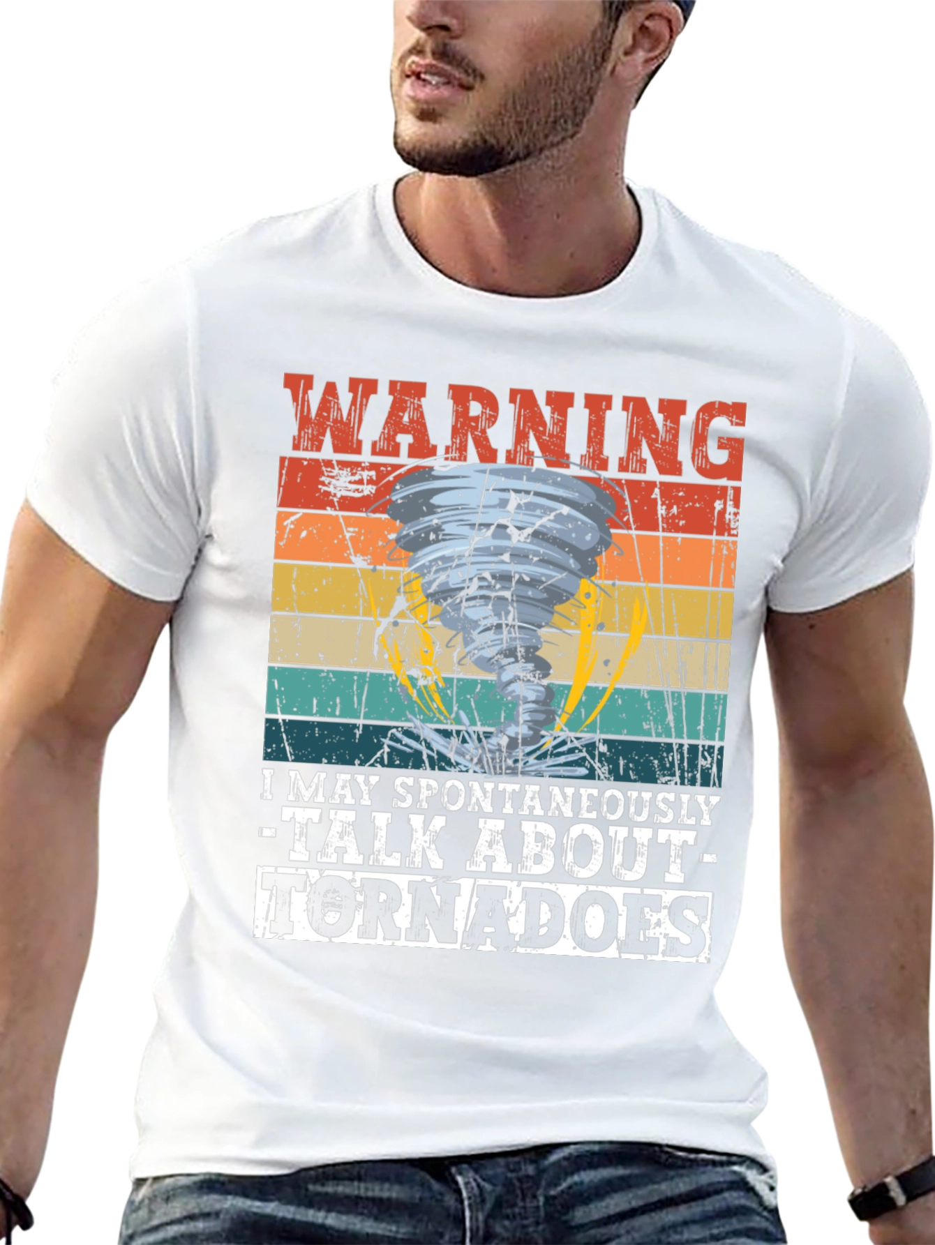 Warning: May Spontaneously Talk About Tornadoes T-Shirt
