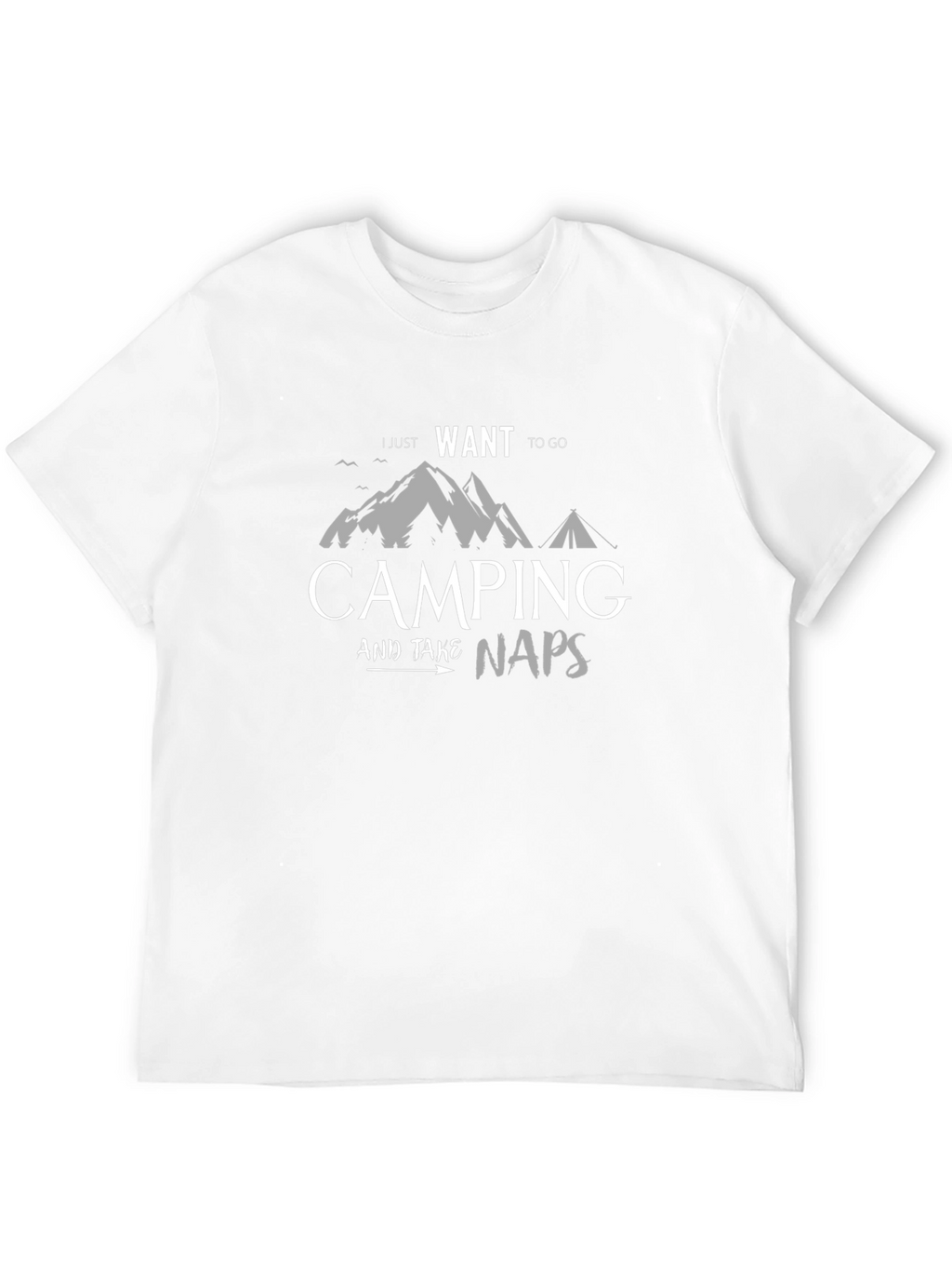 Camping & Naps Graphic T-Shirt