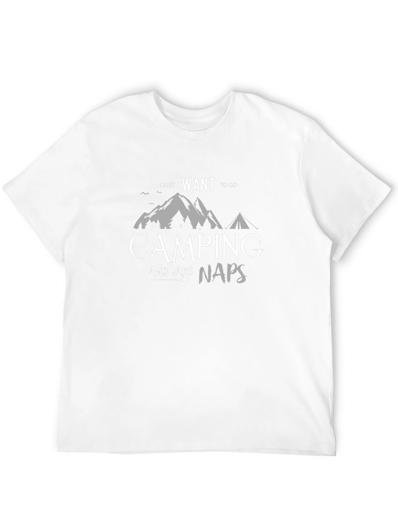 Camping & Naps Graphic T-Shirt