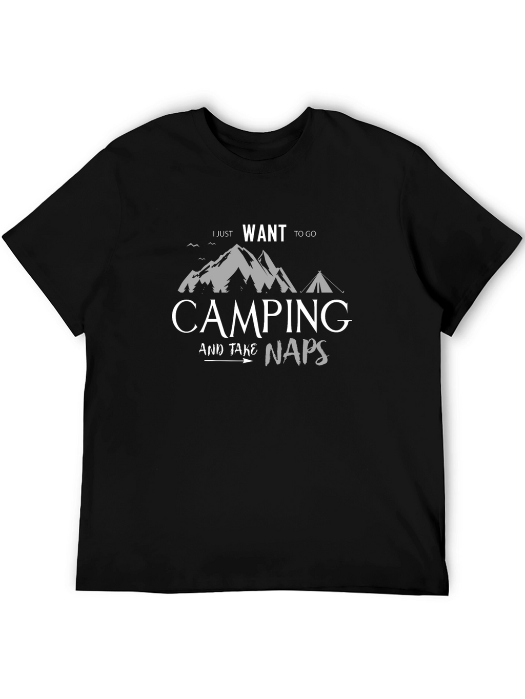 Camping & Naps Graphic T-Shirt