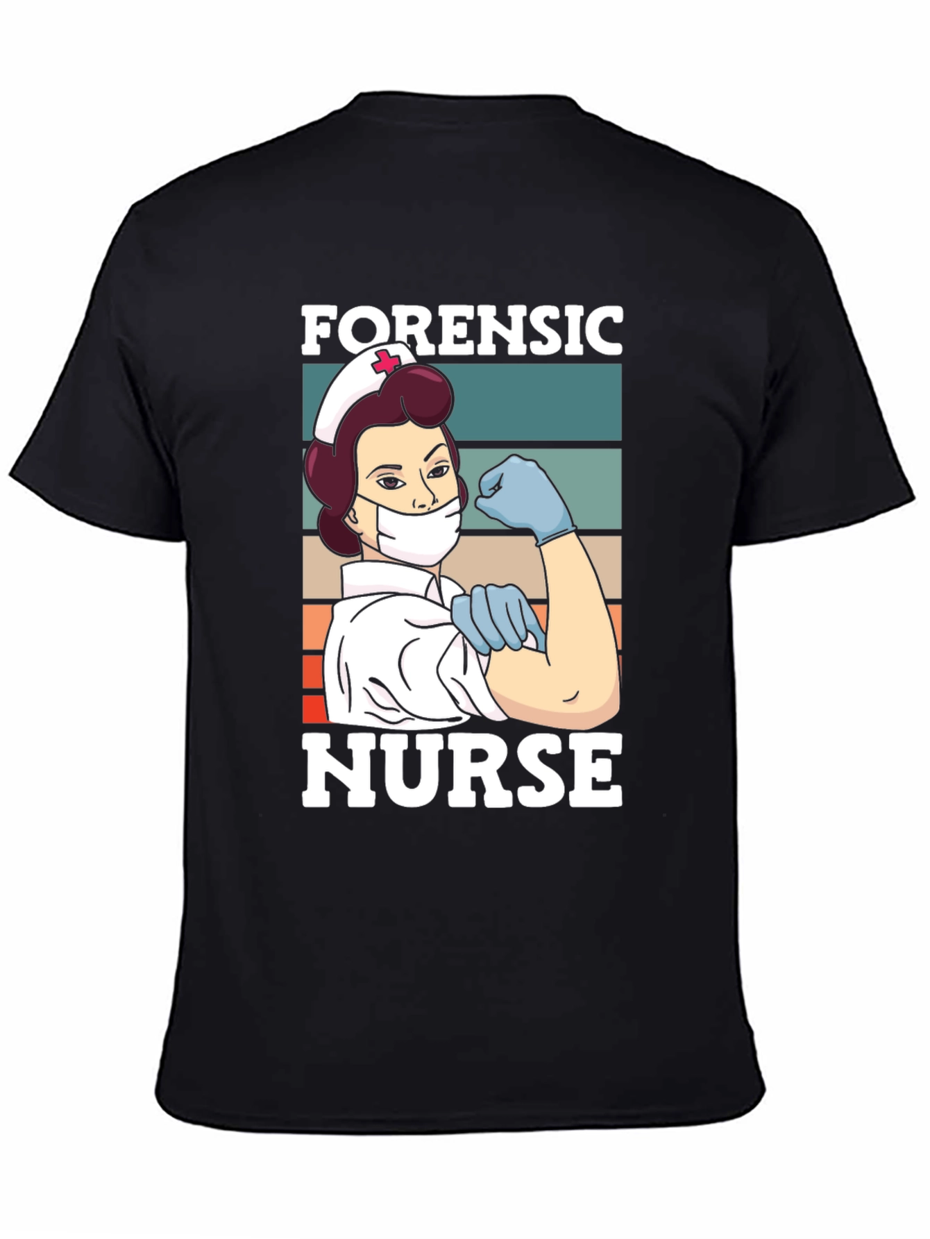 Forensic Nurse T-Shirt - Vintage Retro Style