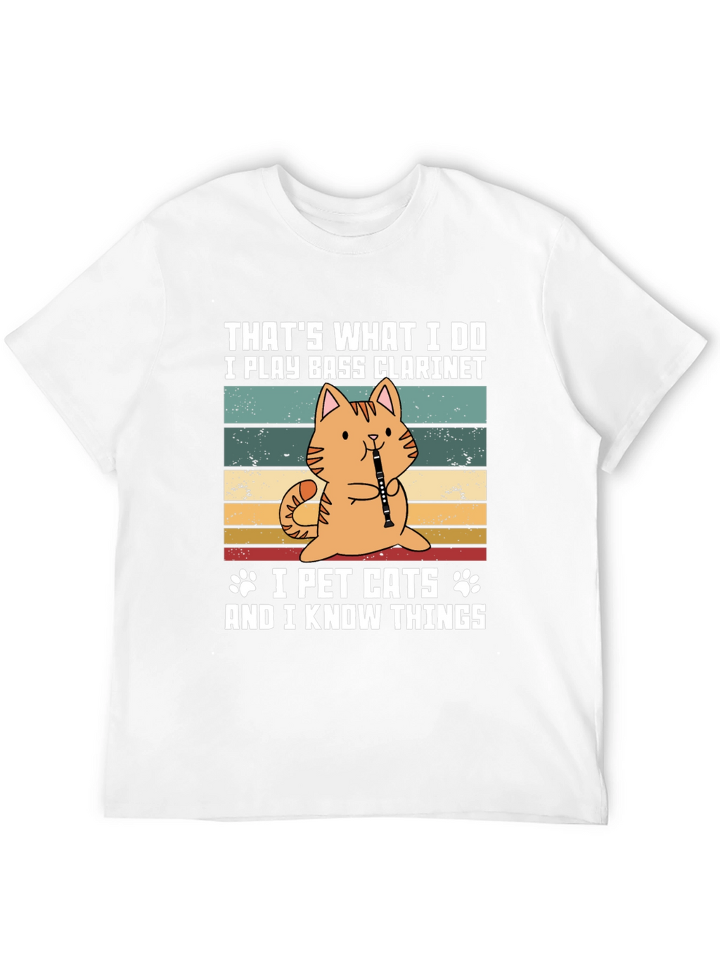 Bass Clarinet Cat T-Shirt