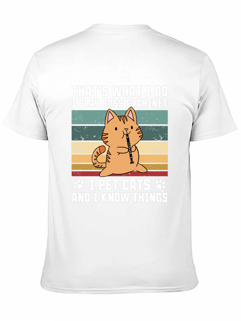 Bass Clarinet Cat T-Shirt