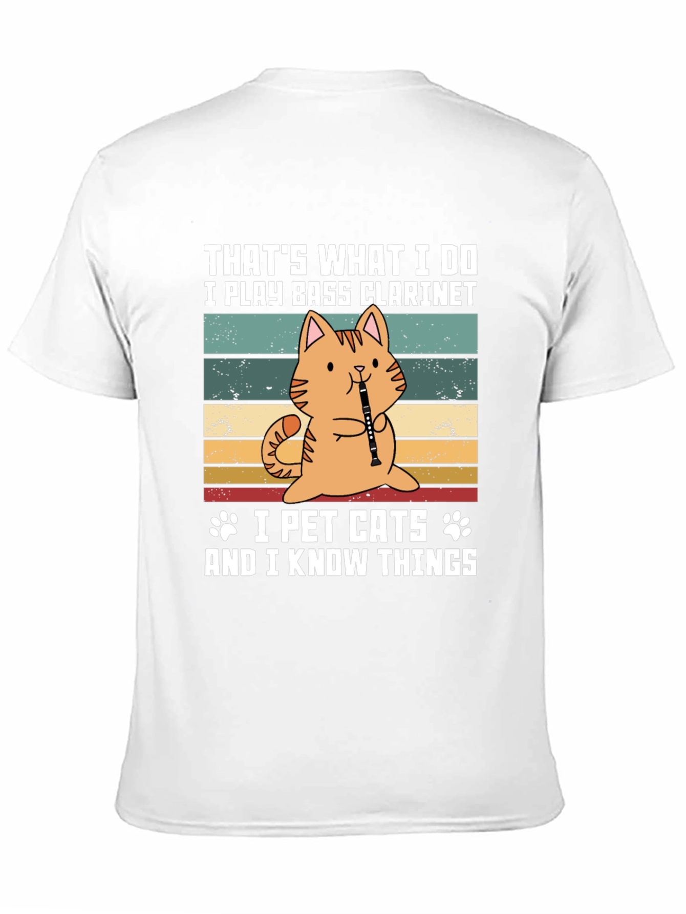 Bass Clarinet Cat T-Shirt