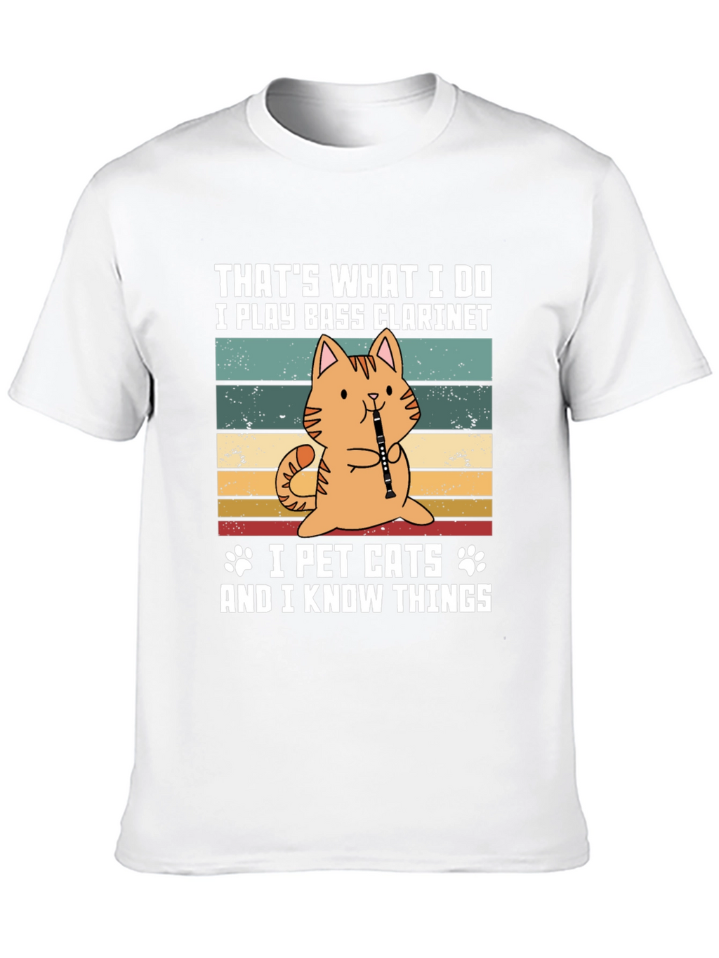 Bass Clarinet Cat T-Shirt