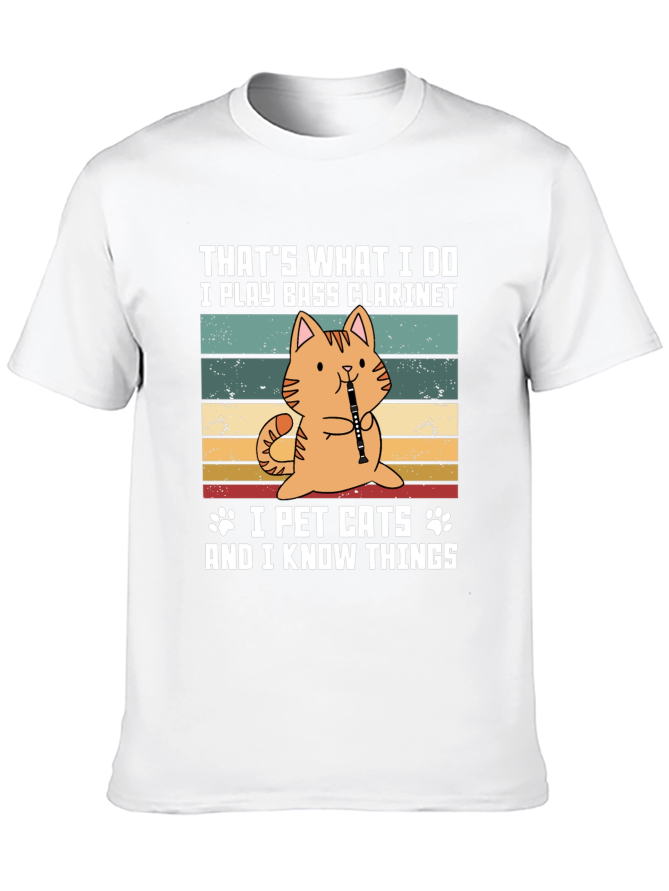 Bass Clarinet Cat T-Shirt