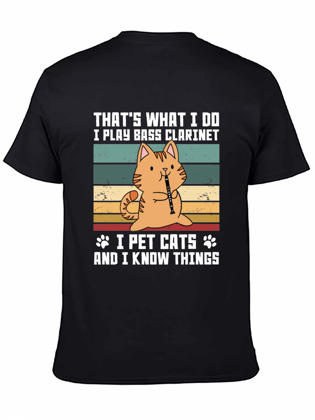 Bass Clarinet Cat T-Shirt
