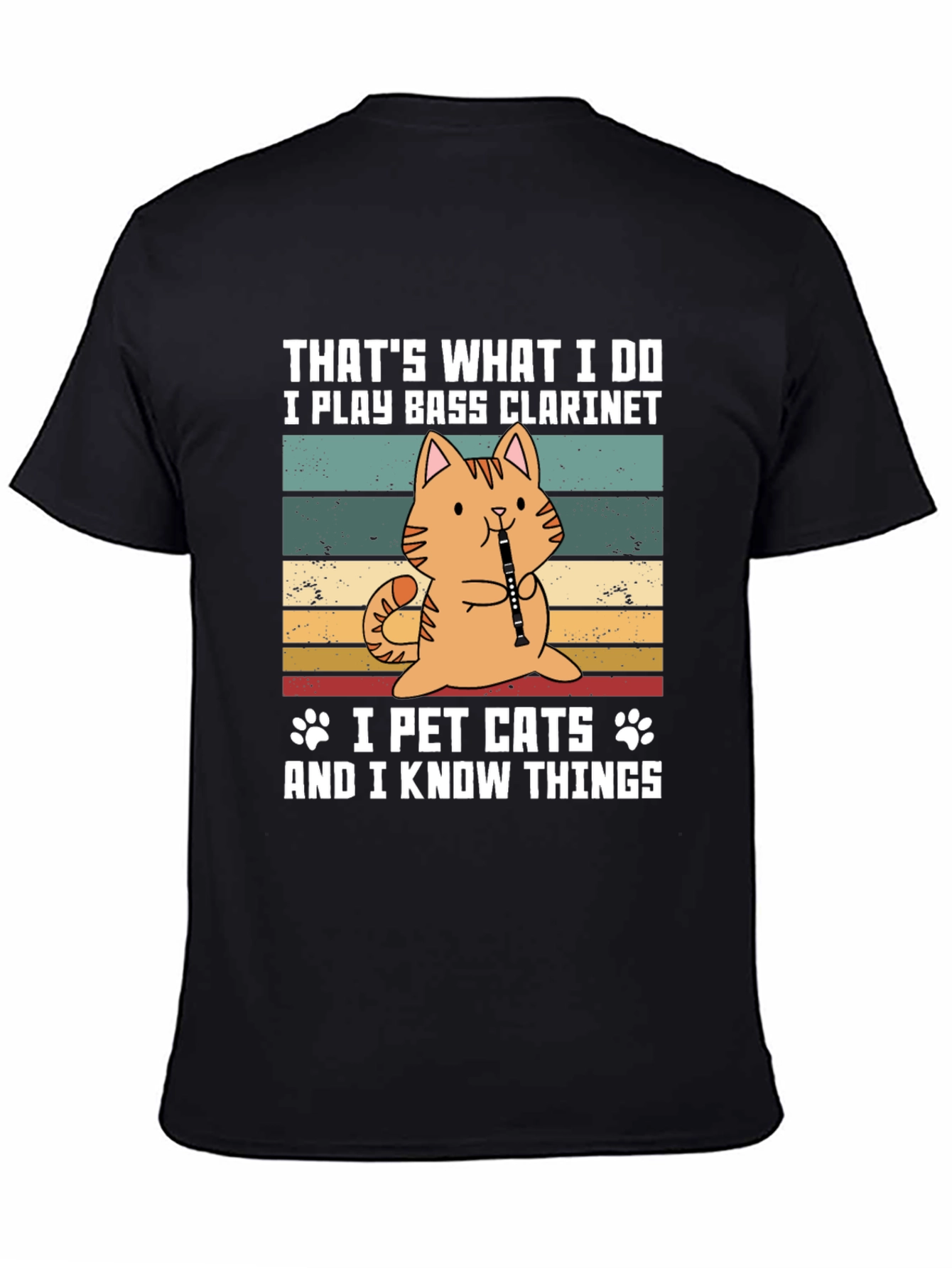Bass Clarinet Cat T-Shirt