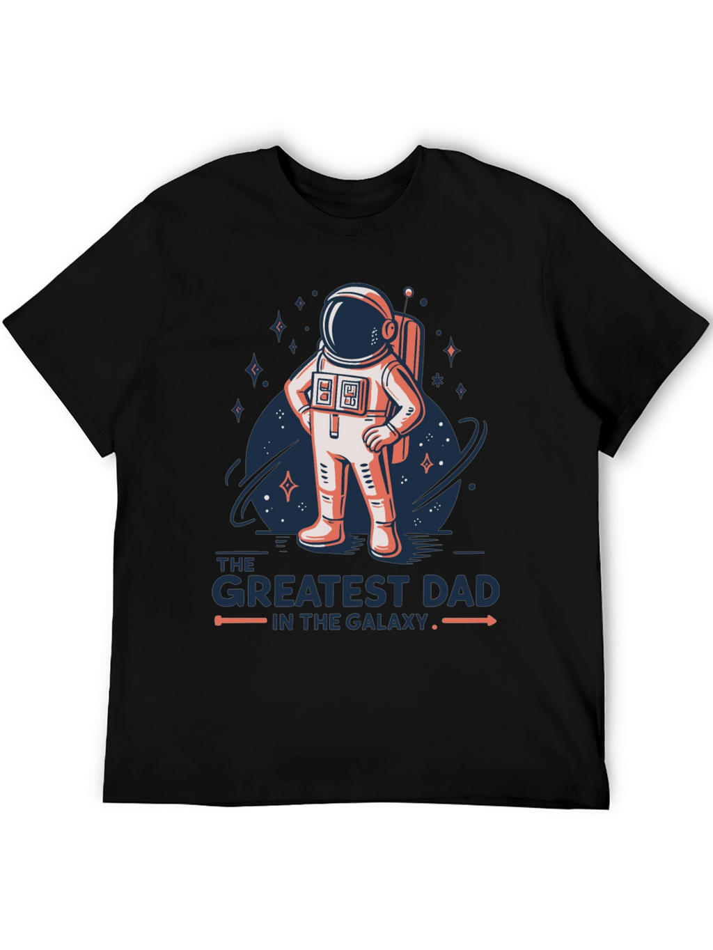 Greatest Dad Galaxy Astronaut T-Shirt