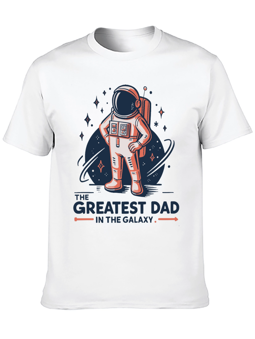 Greatest Dad Galaxy Astronaut T-Shirt