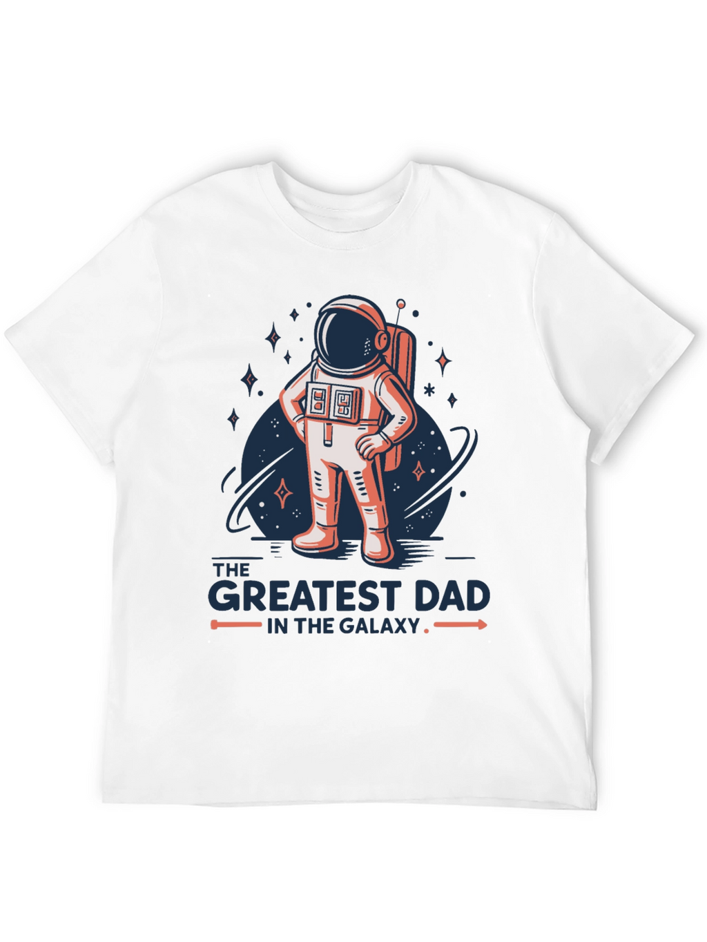 Greatest Dad Galaxy Astronaut T-Shirt
